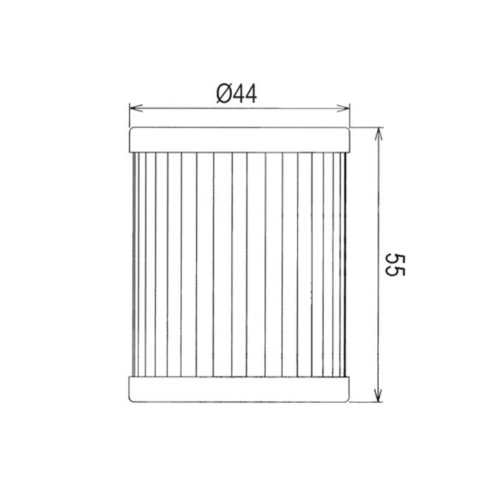 Filter ulja HF132 Hiflo - Slika 2