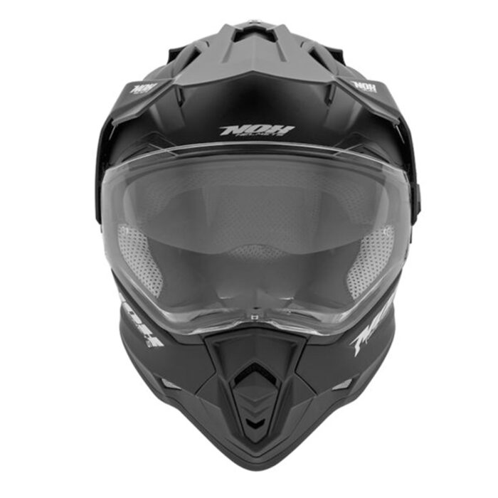 Kaciga NOX Enduro sa vizirom N312 TRAIL mat crna - Slika 2