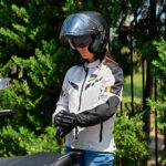 Jakna LS2 GARDA AIR ženska crno siva - Slika 4