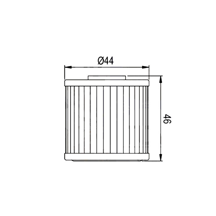 Filter ulja HF568 Hiflo - Slika 2