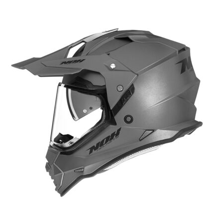 Kaciga NOX Enduro sa vizirom N312 TRAIL mat titanium
