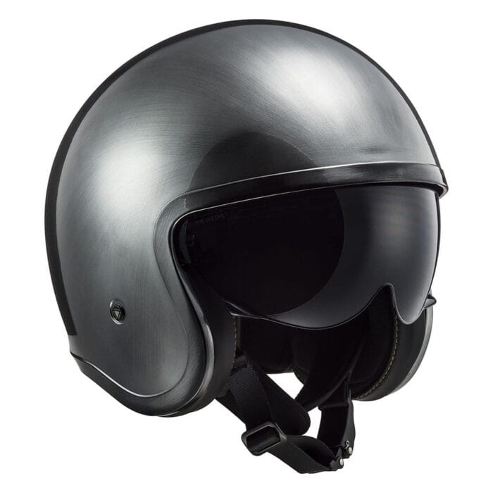 Kaciga LS2 Jet OF599 SPITFIRE II JEANS TITANIUM - Slika 7