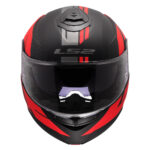Kaciga LS2 Flip Up FF908 STROBE II CODE crno crvena - Slika 8