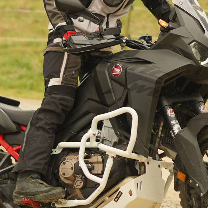 Pantalone LS2 NORWAY muške crno sive - Slika 9