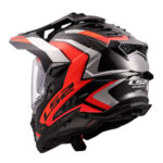 Kaciga LS2 Enduro MX701 EXPLORER CARBON FRONTIER II narandžasta - Slika 3