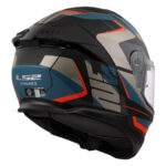 Kaciga LS2 Full Face FF808 STREAM II ROAD crno plava sa naočarima - Slika 5