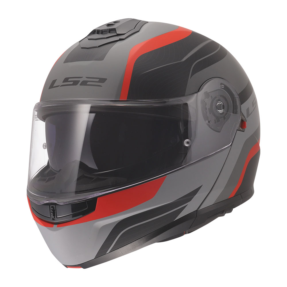 d4543859-9fc0-4a95-a768-532bef948afb.jpg Kaciga LS2 Flip Up FF908 STROBE II MONZA crno sivo crvena - Slika 1