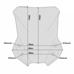 Vizir providni Kappa Suzuki DL 650 V STROM (17-24) KD3112ST - Slika 4