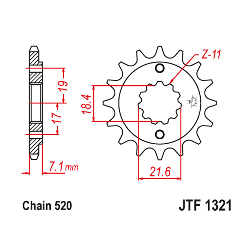 d613e063-61ec-44d9-b057-e2e3e0a98a45.jpg Lančanik prednji JT JTF1321-14 (520)14 zuba - Slika 1