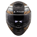 Kaciga LS2 Full Face FF800 STORM II TRACKER crno zlatna - Slika 8