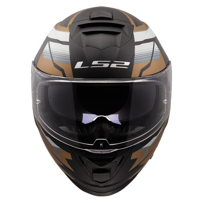 Kaciga LS2 Full Face FF800 STORM II TRACKER crno zlatna - Slika 8