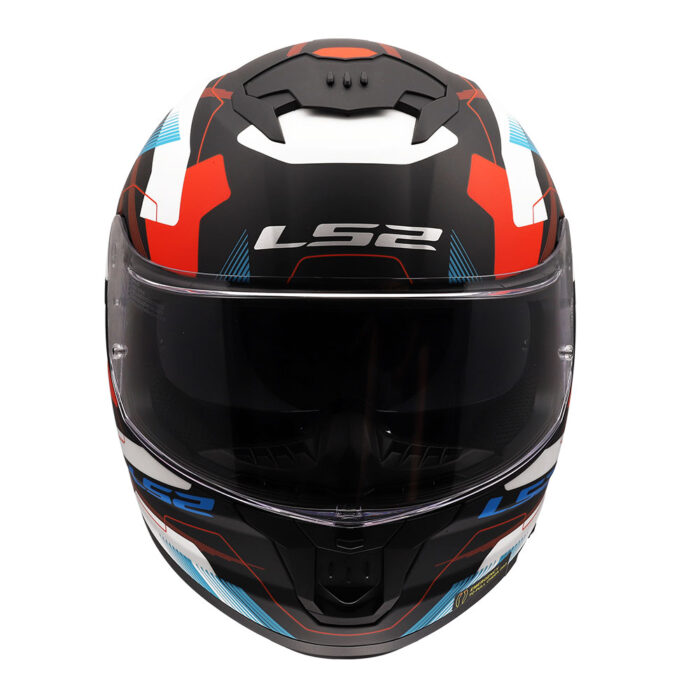 Kaciga LS2 Full Face FF808 STREAM II MIKA belo plavo crvena - Slika 8