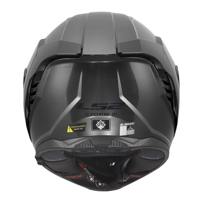 Kaciga LS2 Full Face FF818 STORM III JEANS titanium - Slika 2