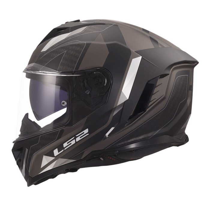 Kaciga LS2 Full Face FF818 STORM III SPORTY crno siva - Slika 2