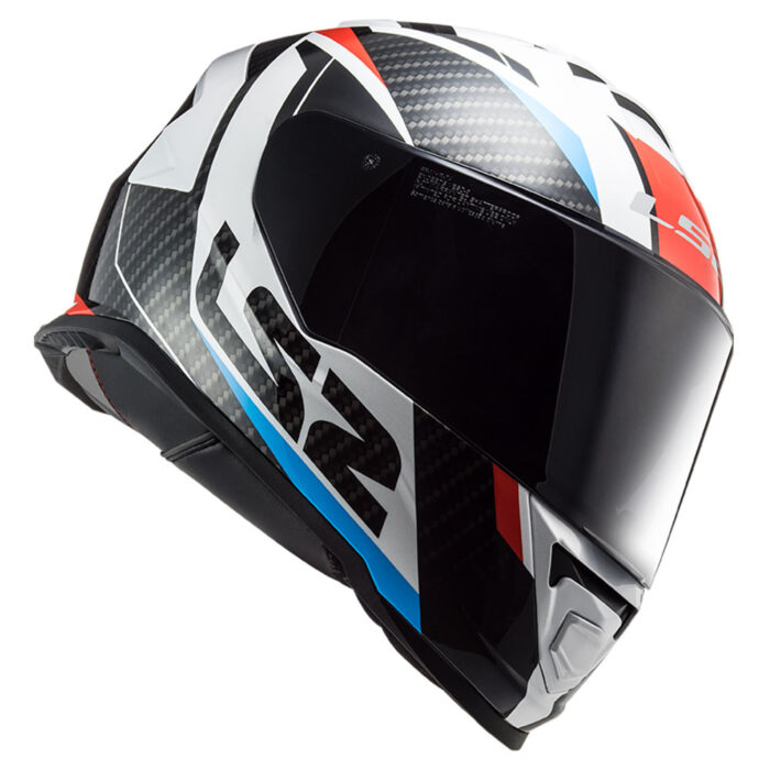 Kaciga LS2 Full Face FF800 STORM II RACER crveno plava sa naočarima - Slika 4
