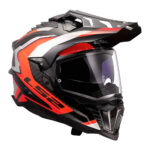 Kaciga LS2 Enduro MX701 EXPLORER CARBON FRONTIER II narandžasta - Slika 7