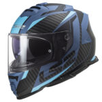 Kaciga LS2 Full Face FF800 STORM  II CYBORG mat žuto siva sa naočarima - Slika 8