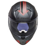 Kaciga LS2 Full Face FF811 VECTOR II  mat titanium sa naočarima - Slika 4