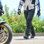 Pantalone LS2 TRAVEL LONG muške crno tamno sive duge - Slika 8