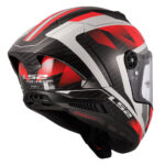 Kaciga LS2 Full Face FF805 THUNDER CARBON GP AERO RAUTE belo crvena - Slika 5