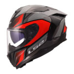 Kaciga LS2 Full Face FF817 CHALLENGER II VIPER sivo crvena - Slika 2