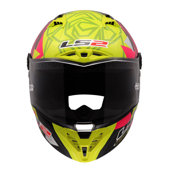 Kaciga LS2 Full Face FF805 THUNDER CARBON GP AERO REPLICA ALDEGUER žuto roza - Slika 8