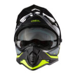 Kaciga ONEAL Enduro SIERRA žuto crno siva - Slika 3