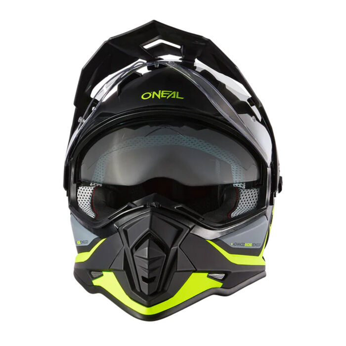 Kaciga ONEAL Enduro SIERRA žuto crno siva - Slika 3