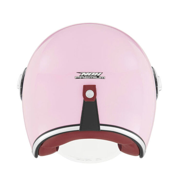 Kaciga NOX HERITAGE PREMIUM pastelno roza - Slika 3