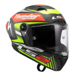 Kaciga LS2 Full Face FF805 THUNDER CARBON GP AERO REPLICA crna - Slika 7