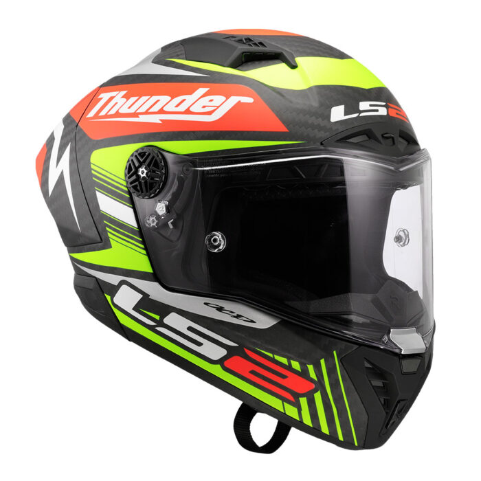 Kaciga LS2 Full Face FF805 THUNDER CARBON GP AERO REPLICA crna - Slika 7