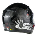 Kaciga LS2 Full Face FF353 RAPID II CLAW crno crvena - Slika 5