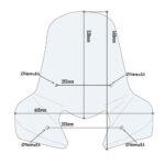 Vizir providni GIVI Honda SH 300 I (07-14) 308A