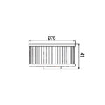 Filter ulja HF144 Hiflo - Slika 2
