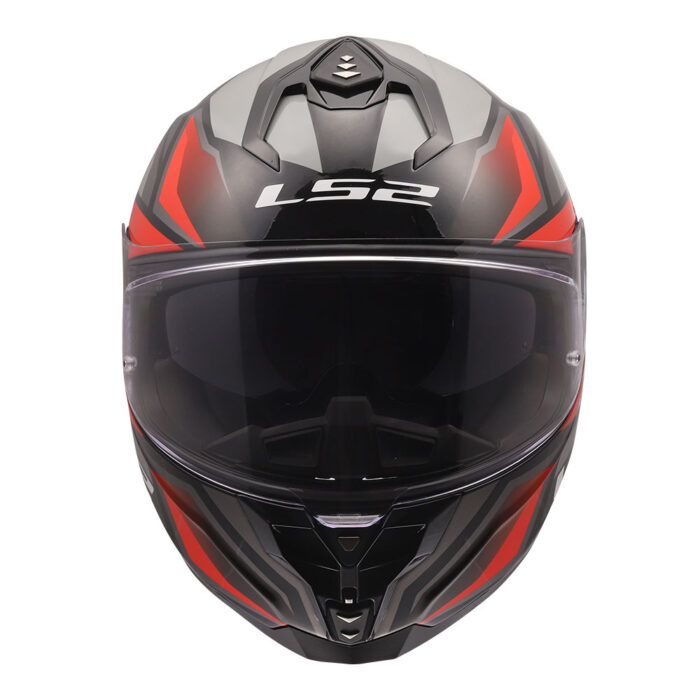 Kaciga LS2 Full Face FF817 CHALLENGER II VIPER sivo crvena - Slika 8