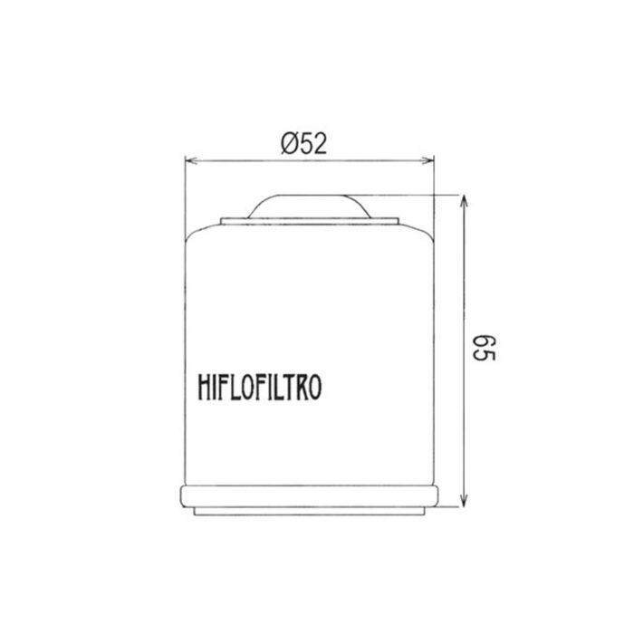 Filter ulja HF183 Hiflo - Slika 2