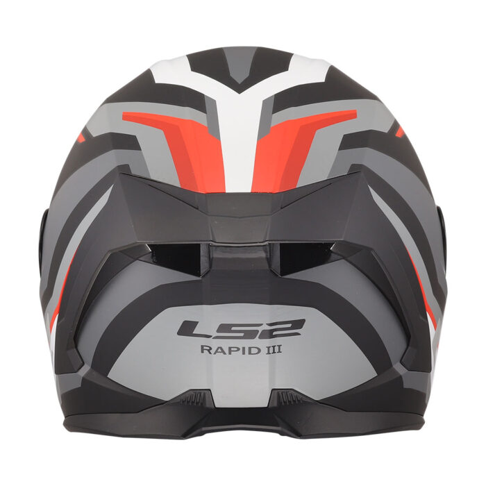 Kaciga LS2 Full Face FF820 RAPID III HYPER crno crvena - Slika 5