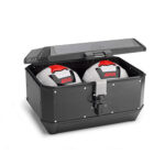 Centralni kofer GIVI TREKKER ALASKA ALA56B ALU crni Monokey 56L - Slika 3