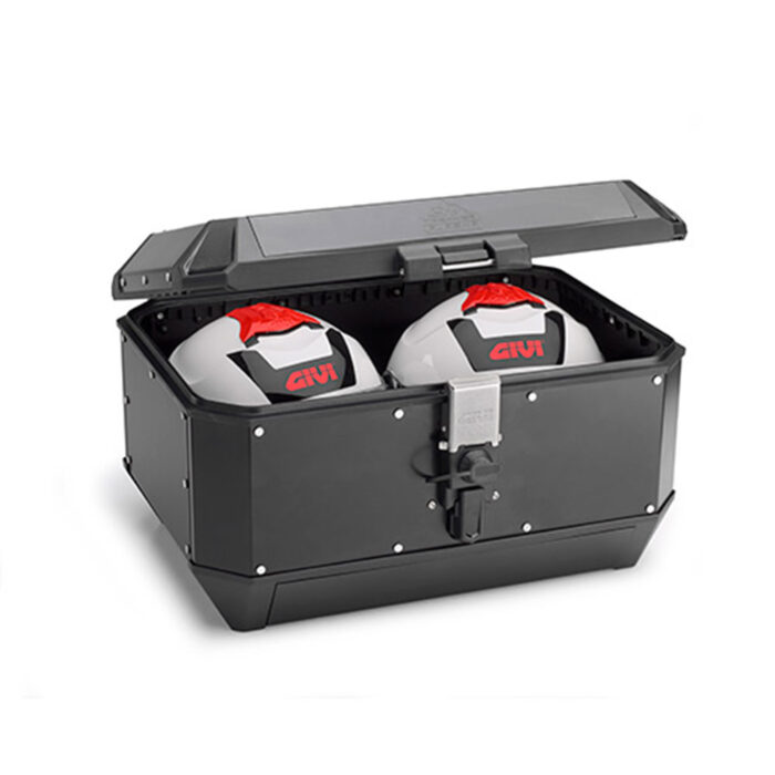 Centralni kofer GIVI TREKKER ALASKA ALA56B ALU crni Monokey 56L - Slika 3