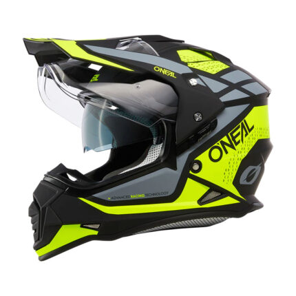 Kaciga ONEAL Enduro SIERRA žuto crno siva