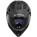 Kaciga LS2 Enduro MX702 PIONEER II mat crna - Slika 4