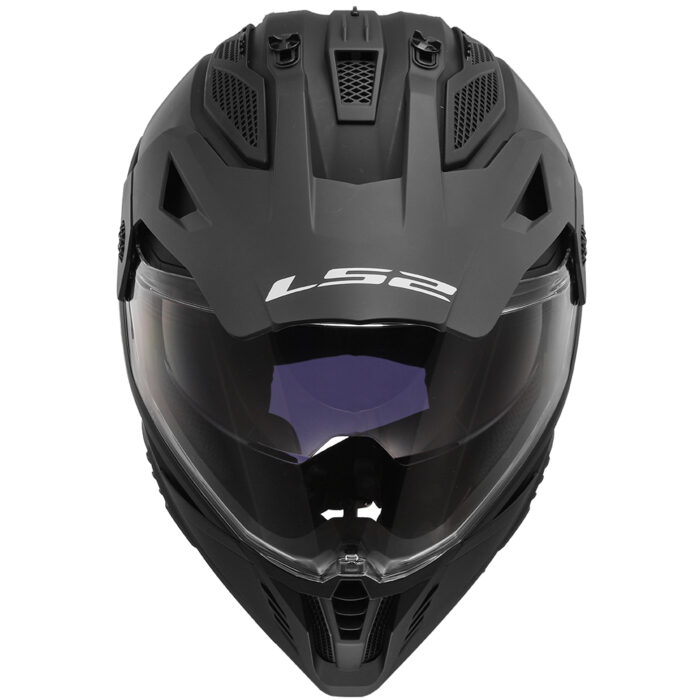 Kaciga LS2 Enduro MX702 PIONEER II mat crna - Slika 4