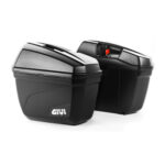 Bočni koferi X-LAND ALU crni 38L+32L - Slika 8