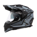 Kaciga ONEAL Enduro SIERRA crno siva - Slika 2