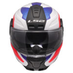 Kaciga LS2 Flip Up FF902 SCOPE II DURIA belo plavo crvena - Slika 8