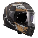 Kaciga LS2 Full Face FF800 STORM II TRACKER crno zlatna - Slika 7
