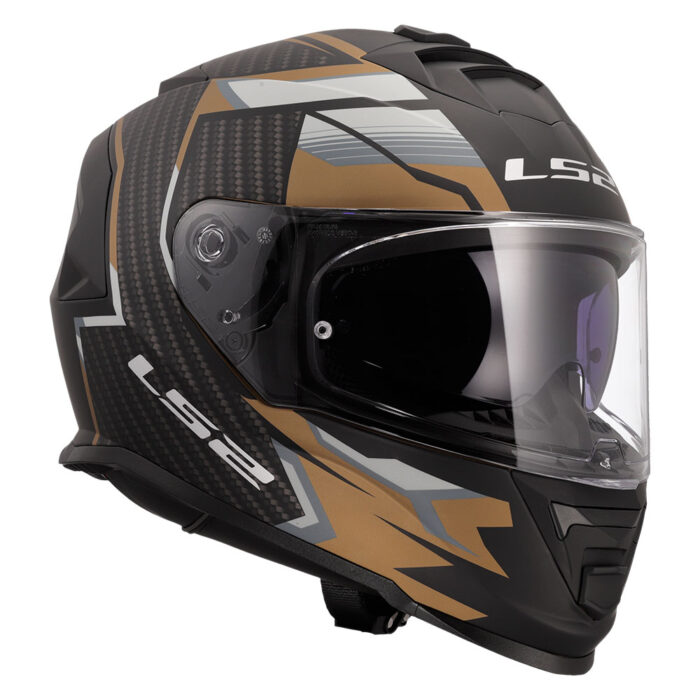 Kaciga LS2 Full Face FF800 STORM II TRACKER crno zlatna - Slika 7