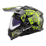 Kaciga LS2 Enduro MX702 PIONEER II RANGI žuta - Slika 2