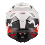 Kaciga NOX Cross N761 GRADIANT crveno bela dečija - Slika 3