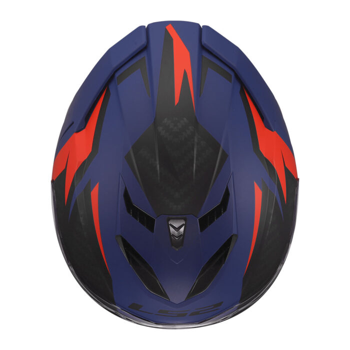 Kaciga LS2 Full Face FF818 STORM III DYNAMO plavo crvena - Slika 9